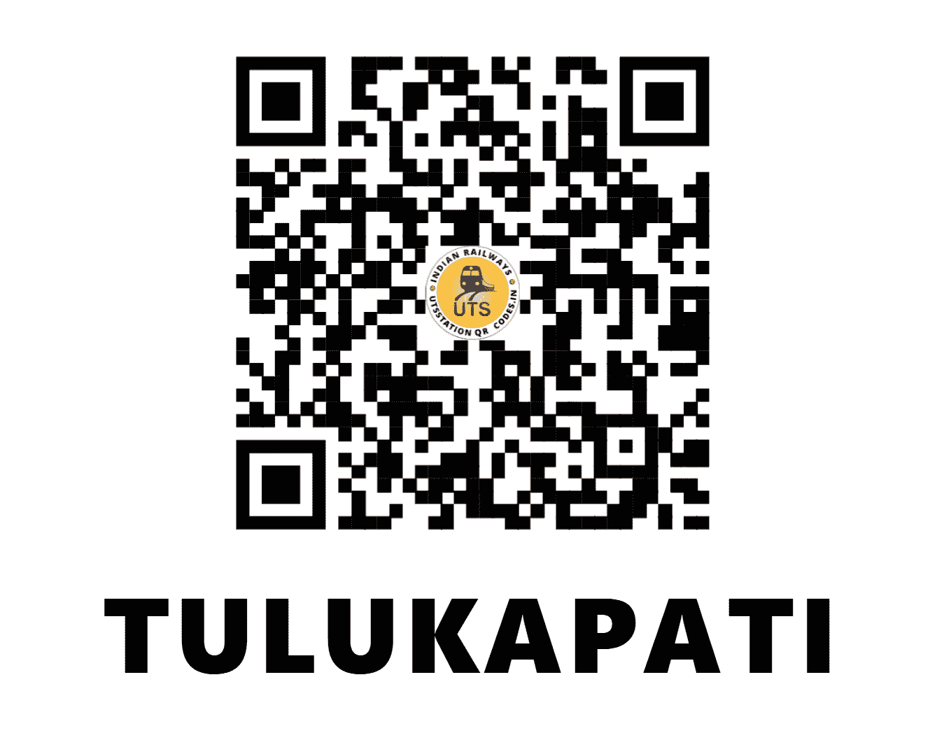 UTS QR Code for TULUKAPATI - TY (SR - TAMIL NADU)